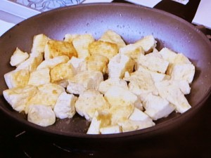 彩りいり豆腐
