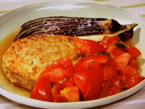 【きょうの料理】フレッシュトマトの豆腐バーグのレシピ・夏梅美智子