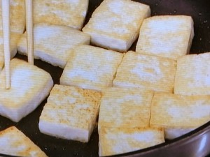 豆腐のピリ辛五目炒め