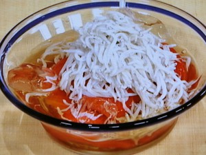 【きょうの料理】トマトとしらすの三杯酢のレシピ・土井善晴