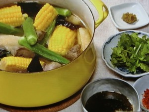 【きょうの料理】夏野菜のスタミナスープ鍋のレシピ・コウケンテツ
