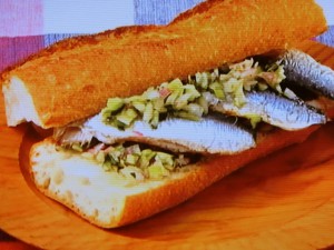 【男子ごはん】イワシのバゲットサンドのレシピ・国分太一・栗原心平