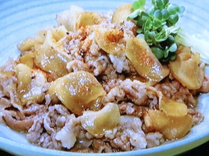 【きょうの料理】しょうがいっぱいしょうが焼きのレシピ・平野レミ