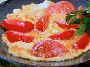 【きょうの料理】たまトマ明太のレシピ・平野レミ