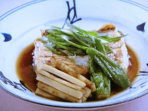 【上沼恵美子のおしゃべりクッキング】太刀魚とゴボウの煮つけのレシピ・上沼恵美子・岡本健二