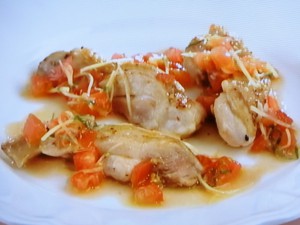 【上沼恵美子のおしゃべりクッキング】鶏のトマト・ジンジャーソースのレシピ・上沼恵美子・小池浩司