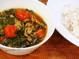 【あさイチ】モロヘイヤと豚肉のスープカレーのレシピ・牧野直子・解決！ごはん