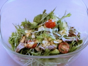 【上沼恵美子のおしゃべりクッキング】牛タンとアボカドのサラダのレシピ・上沼恵美子・小池浩司