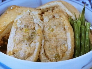 【あさイチ】厚揚げの肉詰めのレシピ・瀬尾幸子・解決！ごはん