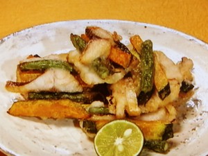 【おかずのクッキング】塩サバと野菜の簡単かき揚げのレシピ・浜内千波