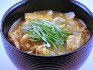 【上沼恵美子のおしゃべりクッキング】鶏肉のカレーうどんのレシピ・上沼恵美子・岡本健二