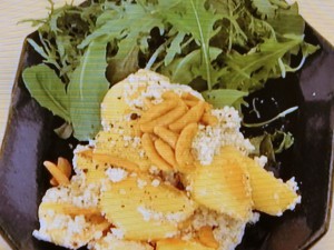 【きょうの料理】柿の白あえサラダのレシピ・きじまりゅうた