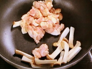 鶏のピリ辛マスタード炒め