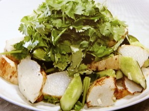 【きょうの料理】長芋ときゅうり、香菜のごま油あえのレシピ・パン・ウェイ