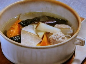 【きょうの料理】豚だんごの梨スープのレシピ・パン・ウェイ