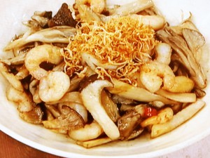 【あさイチ】きのことえびのしょうが炒めのレシピ・枝元なほみ・解決！ごはん