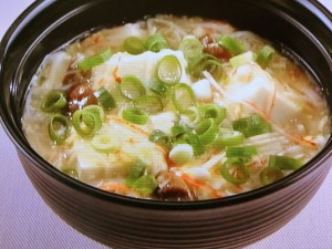 【どさんこワイド179】豆腐とカニカマのあんかけのレシピ・奥様ここでもう一品・星澤幸子