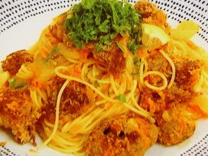【ノンストップ】さわやかニンジンパスタのレシピ・坂本昌行・坂本昌行のOne Dish