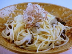 【上沼恵美子のおしゃべりクッキング】大黒しめじのパスタのレシピ・上沼恵美子・小池浩司