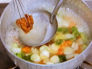 野菜スープのような味噌汁