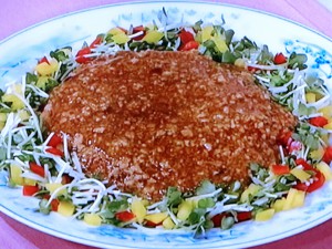 【きょうの料理】高野豆腐のハンバーグのレシピ・程一彦