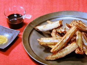 【きょうの料理】れんこんのスティック揚げのレシピ・脇雅世