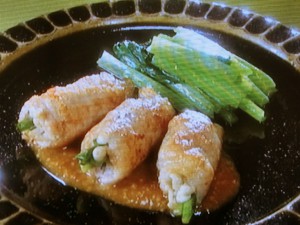 【きょうの料理ビギナーズ】えのきと細ねぎの肉巻きのレシピ・河野雅子