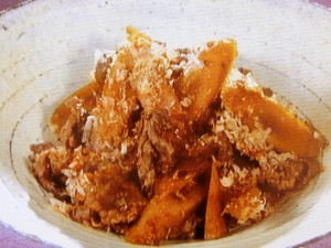 【きょうの料理ビギナーズ】ごぼうと牛肉の土佐煮のレシピ・河野雅子