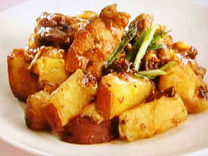 【上沼恵美子のおしゃべりクッキング】スペアリブとさつま芋の煮込みのレシピ・上沼恵美子・石川智之
