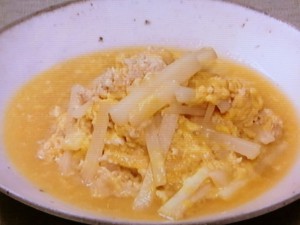 Nhkきょうの料理 長芋と鶏ひき肉の卵とじ のレシピby斉藤辰夫 10月10日 おさらいキッチン