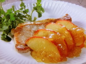 【きょうの料理ビギナーズ】豚肉とりんごのソテーのレシピ・河野雅子