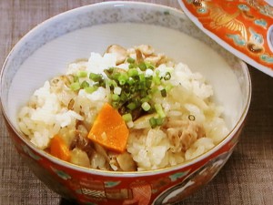 【おかずのクッキング】秋色炊きおこわのレシピ・柳原尚之