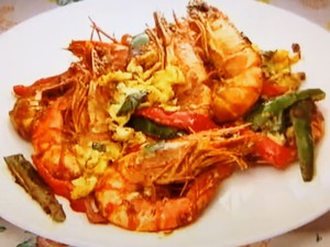 【ZIP！速水もこみちのMOCO''Sキッチン】もこみち流　丸ごとエビと卵のタイ風カレー炒めのレシピ・速水もこみち