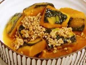 【きょうの料理】かぼちゃのそぼろ煮のレシピ・ワタナベマキ