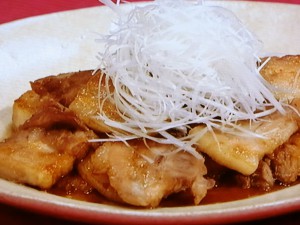 【きょうの料理】ゆで豚のカラメルソース風味のレシピ・程一彦