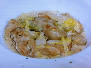【ノンストップ】カキとチキンのクリームソースのレシピ・成松真悟・行列シェフのまかない・家ごはん