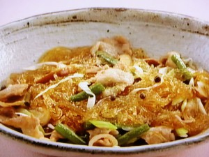 【上沼恵美子のおしゃべりクッキング】春雨と豚肉の山椒煮のレシピ・上沼恵美子・岡本健二