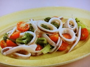 【上沼恵美子のおしゃべりクッキング】いかとトマトの炒めもののレシピ・上沼恵美子・石川智之