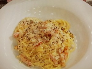 【噂の東京マガジン　やってTRY！】カルボナーラのレシピ・日高良実