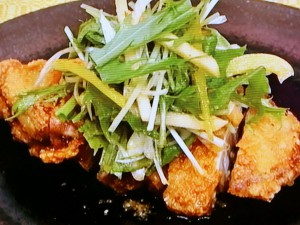 【ノンストップ】季節の油淋鶏（ユーリンチー）のレシピ・五十嵐美幸・行列シェフのまかない・家ごはん