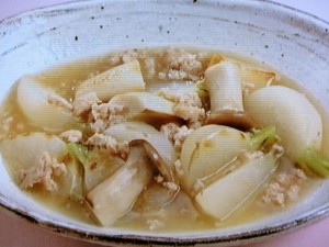 【上沼恵美子のおしゃべりクッキング】カブのそぼろ煮のレシピ・上沼恵美子・岡本健二