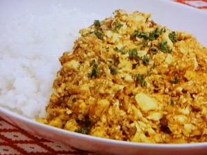 【みんなの家庭の医学】木綿豆腐とサバのドライカレーのレシピ・ビートたけし・奥薗壽子