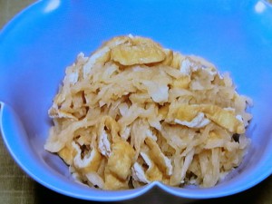 【きょうの料理】切り干し大根と油揚げのうす味煮のレシピ・鈴木登紀子