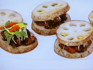 【あさイチ】焼きれんこんの豚肉サンドのレシピ・パン・ウェイ・解決！ごはん