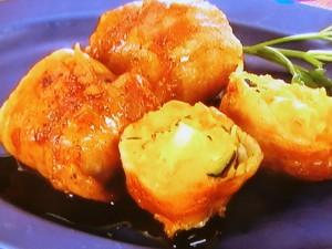 【ノンストップ】マッシュカボチャの肉巻きのレシピ・坂本昌行・坂本昌行のOne Dish