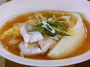 【上沼恵美子のおしゃべりクッキング】タラと白菜の和風シチューのレシピ・上沼恵美子・岡本健二