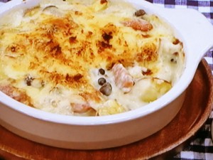 【あさイチ】さつまいもとしめじのクリームグラタンのレシピ・市瀬悦子・解決！ごはん