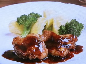 【キューピー３分クッキング】鶏肉のソテー バルサミコソースのレシピ・田口成子