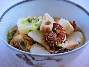 【上沼恵美子のおしゃべりクッキング】レンコンとたこの煮込みのレシピ・上沼恵美子・石川智之