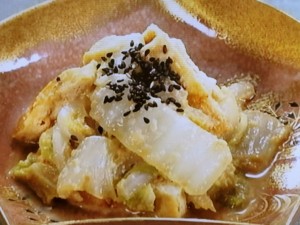 【きょうの料理】白菜と油揚げのからしじょうゆあえのレシピ・村田吉弘